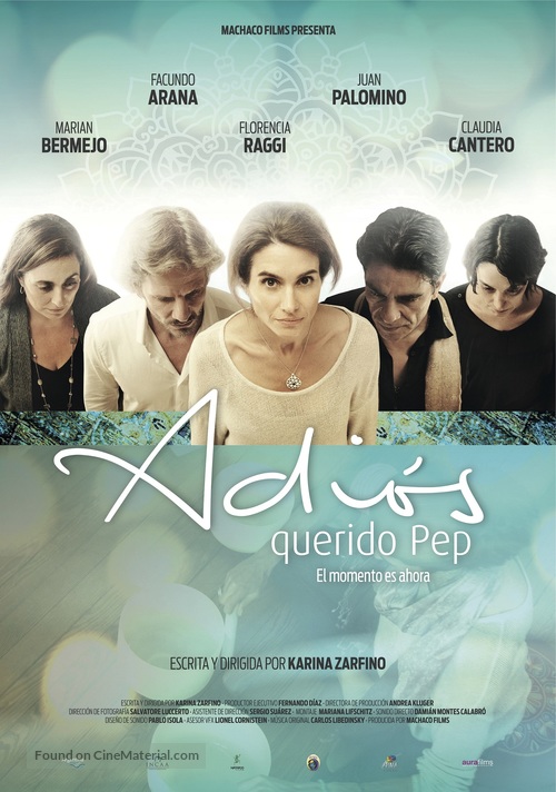 Adi&oacute;s querido Pep - Argentinian Movie Poster