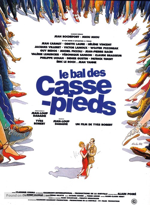 Le bal des casse-pieds - French Movie Poster