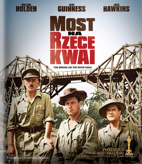 The Bridge on the River Kwai - Polish Blu-Ray movie cover