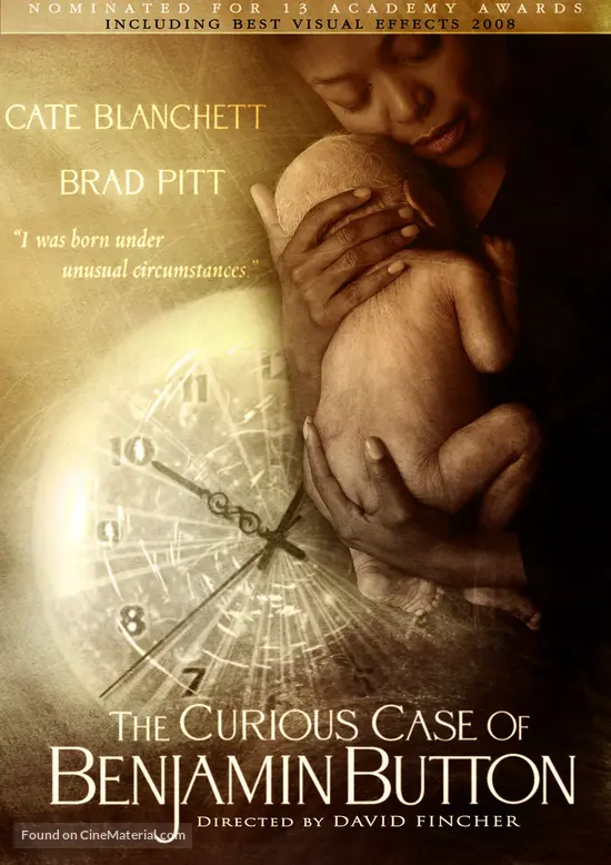 The Curious Case of Benjamin Button - Movie Cover