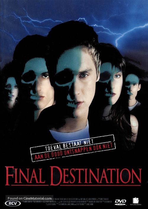 Final Destination - Dutch DVD movie cover