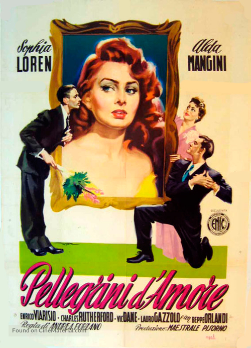 Pellegrini d&#039;amore - Italian Movie Poster