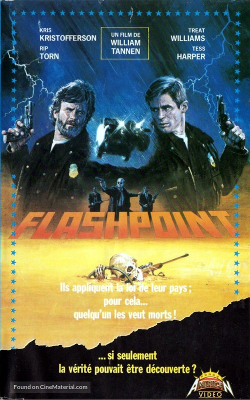 Flashpoint - French VHS movie cover