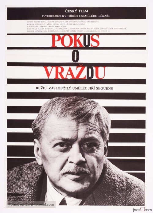 Pokus o vrazdu - Slovak Movie Poster