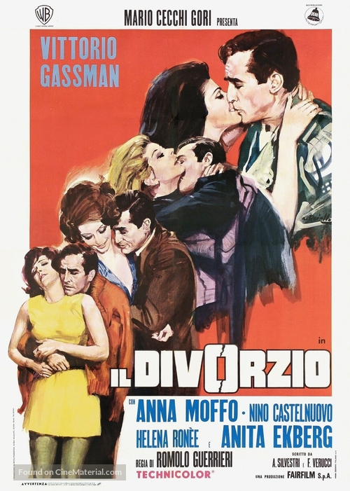 Il divorzio - Italian Movie Poster