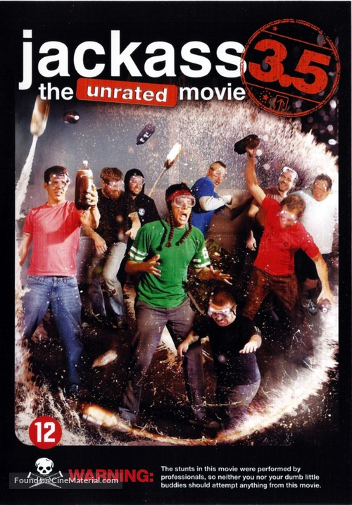 Jackass 3.5 - Dutch DVD movie cover