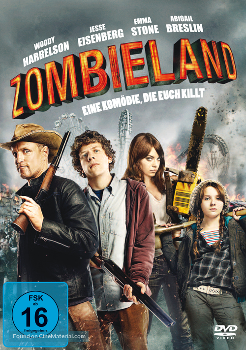 Zombieland - German Movie Cover