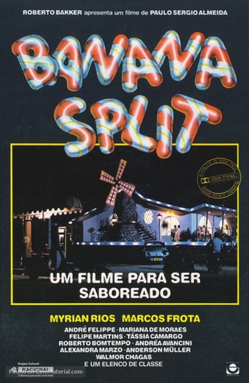 Banana Split - Brazilian Movie Poster
