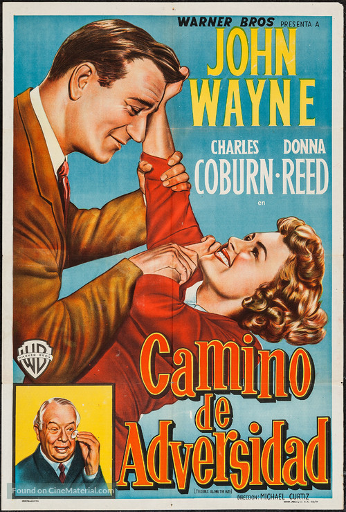 Trouble Along the Way - Argentinian Movie Poster