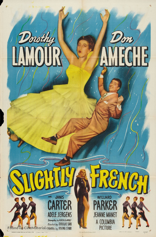 Slightly French - Movie Poster