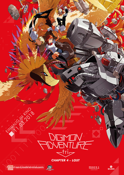 Digimon Adventure Tri. 4 - German Movie Poster