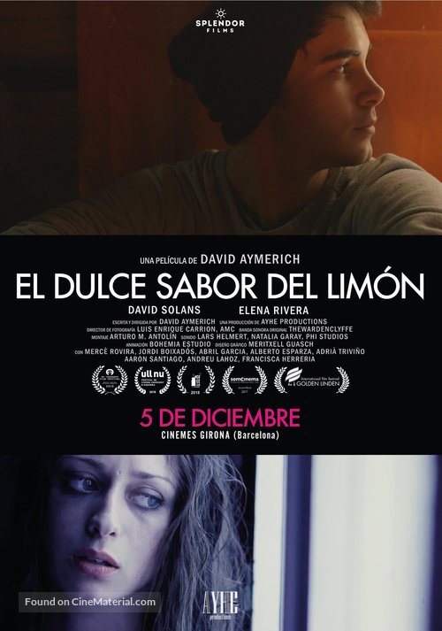 El dulce sabor del lim&oacute;n - Spanish Movie Poster