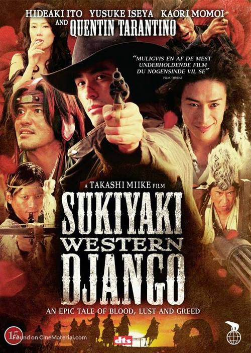 Sukiyaki Western Django - Danish Movie Cover