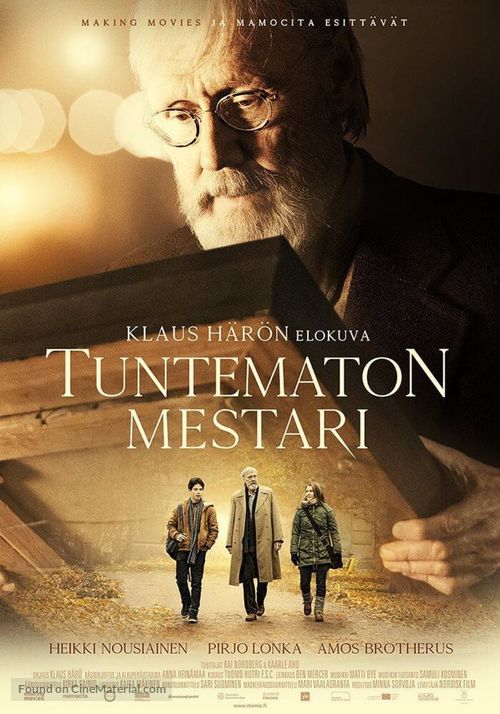 Tuntematon mestari - Finnish Movie Poster