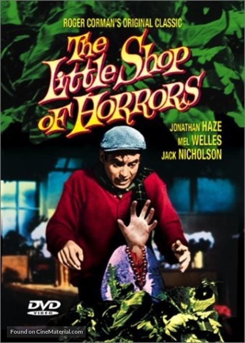 The Little Shop of Horrors - DVD movie cover