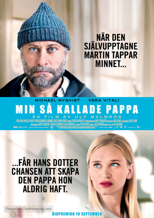 Min s&aring; kallade pappa - Swedish Movie Poster