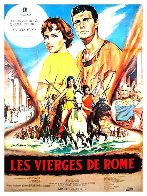 Vergini di Roma, Le - French Movie Poster