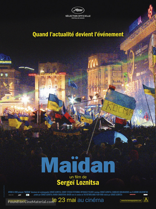 Maidan - French Movie Poster