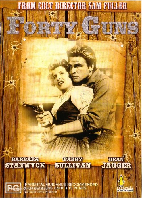 Forty Guns - Australian DVD movie cover