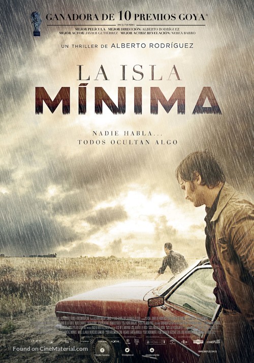 La isla m&iacute;nima - Chilean Movie Poster