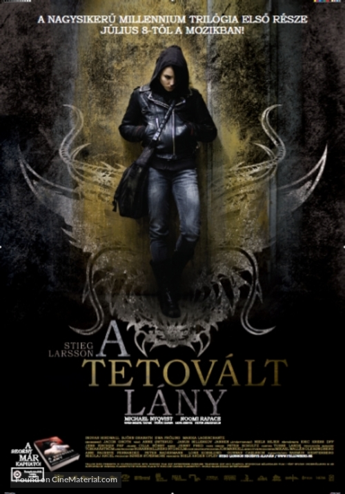 M&auml;n som hatar kvinnor - Hungarian Movie Poster