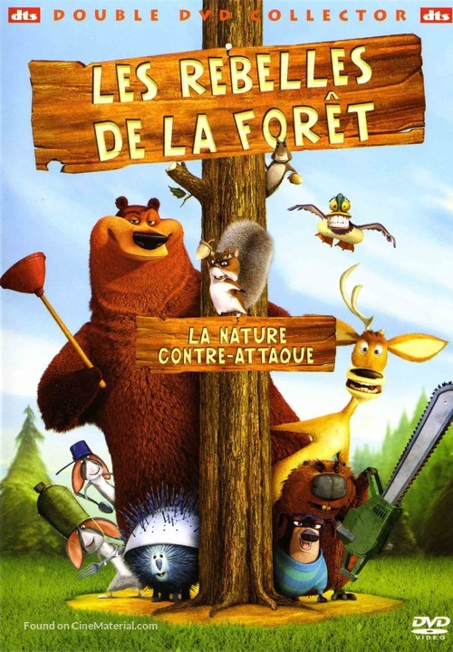 Open Season - French DVD movie cover