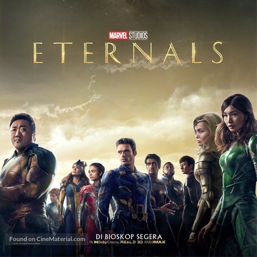 Eternals - Indonesian Movie Poster
