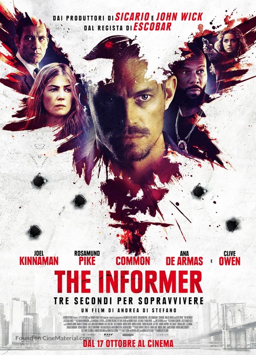 The Informer - Italian Movie Poster