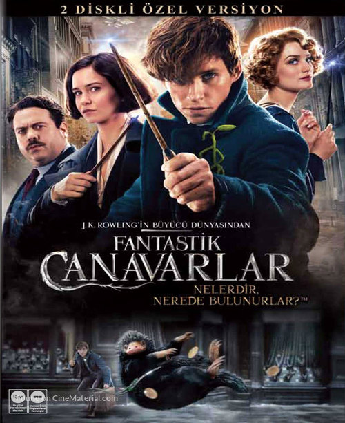 Fantastic Beasts and Where to Find Them - Turkish Movie Cover