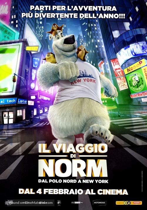 Norm of the North - Italian Movie Poster