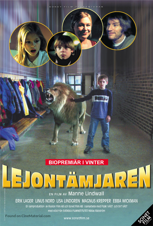 Lejont&auml;mjaren - Swedish Movie Poster