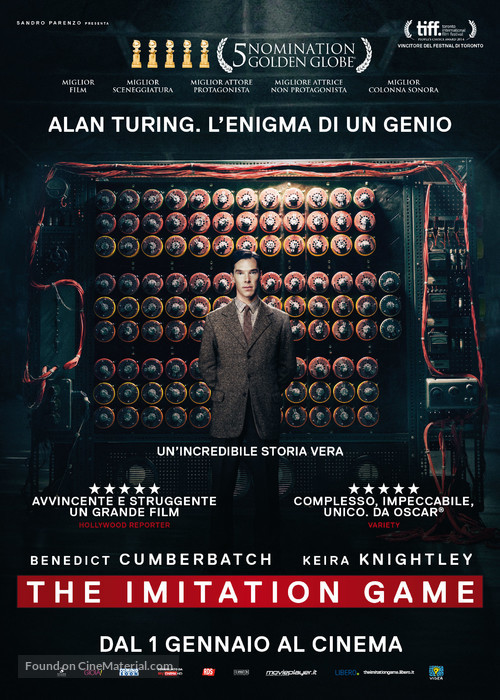 The Imitation Game - Italian Movie Poster