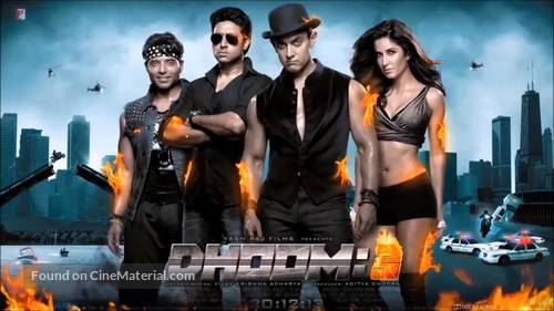 Dhoom 3 - Indian Movie Poster