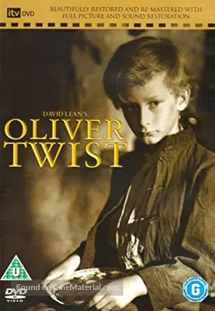 Oliver Twist - British DVD movie cover