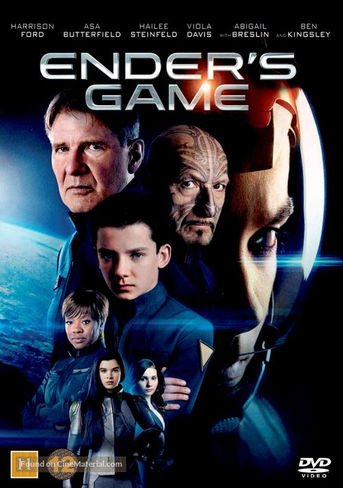 Ender&#039;s Game - Danish DVD movie cover