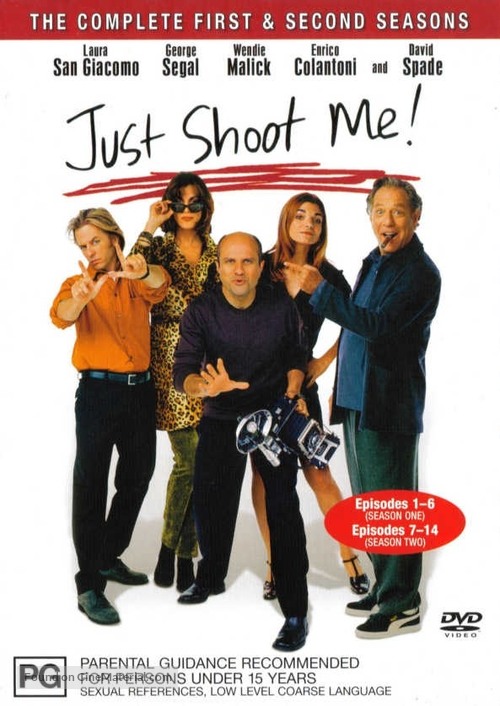 &quot;Just Shoot Me!&quot; - Australian DVD movie cover
