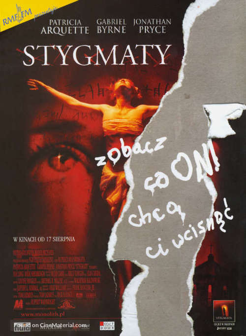 Stigmata - Polish Movie Poster