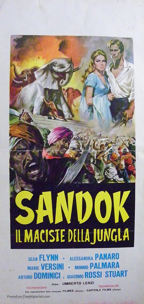 Sandok, il Maciste della giungla - Italian Movie Poster