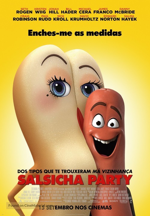 Sausage Party - Portuguese Movie Poster