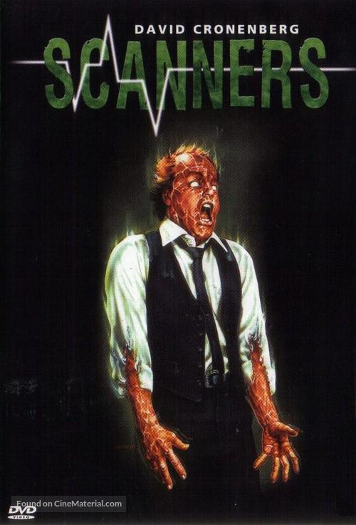 Scanners - DVD movie cover