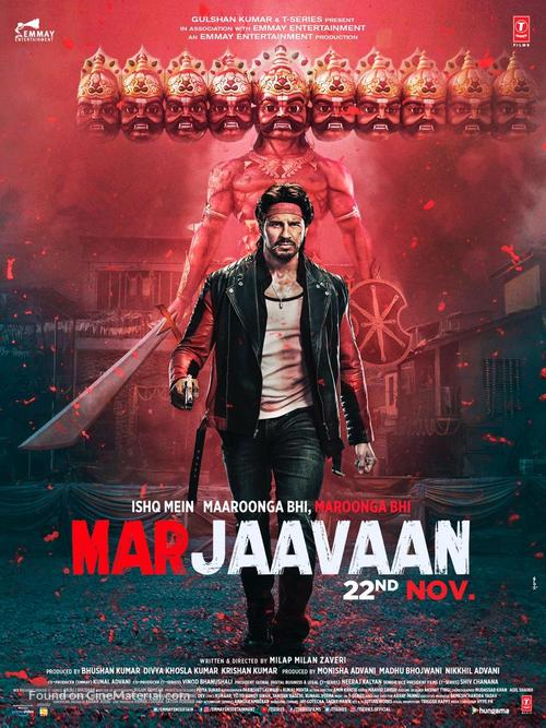 Marjaavaan - Indian Movie Poster