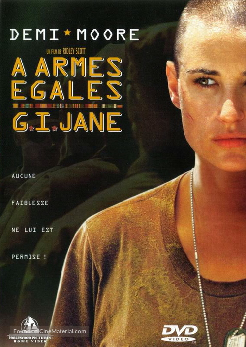 G.I. Jane - French DVD movie cover