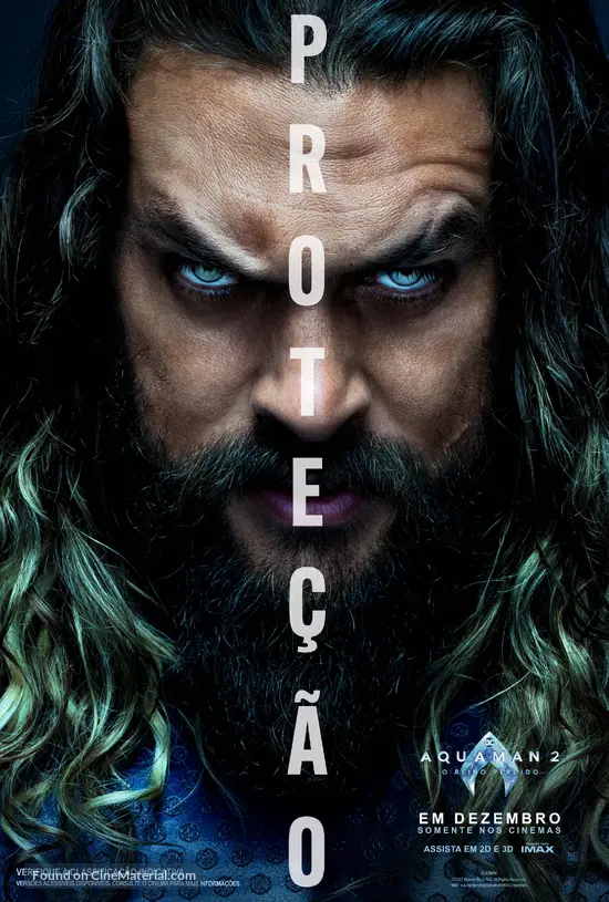 Aquaman and the Lost Kingdom - Brazilian Movie Poster