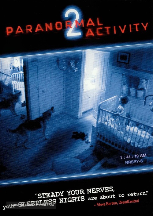 Paranormal Activity 2 - DVD movie cover