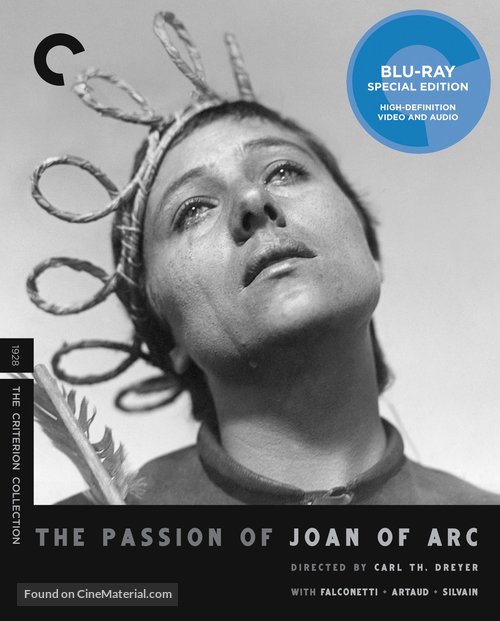 La passion de Jeanne d&#039;Arc - Blu-Ray movie cover