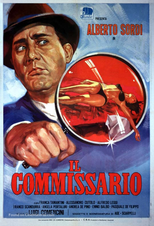 Il commissario - Italian Movie Poster