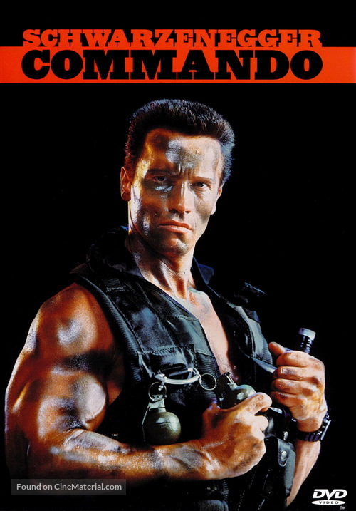 Commando - DVD movie cover