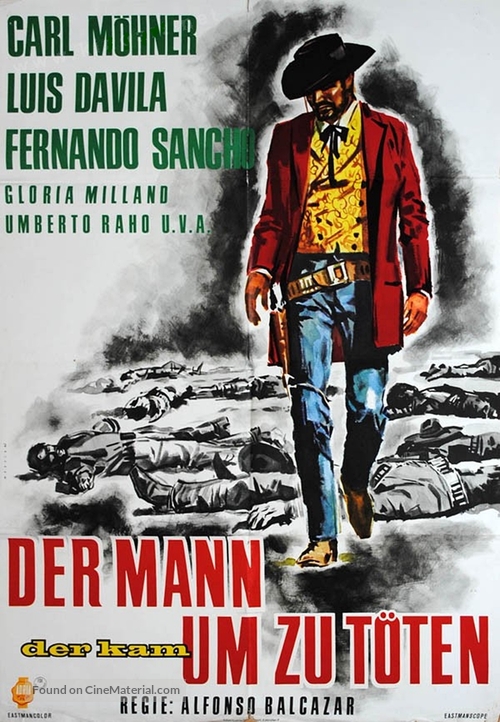 L&#039;Uomo dalla pistola d&#039;oro - German Movie Poster