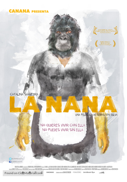 La nana - Mexican Movie Poster