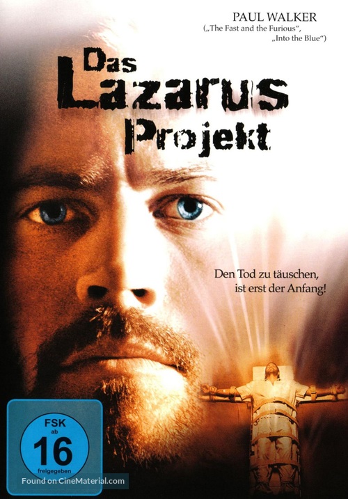 The Lazarus Project - German DVD movie cover
